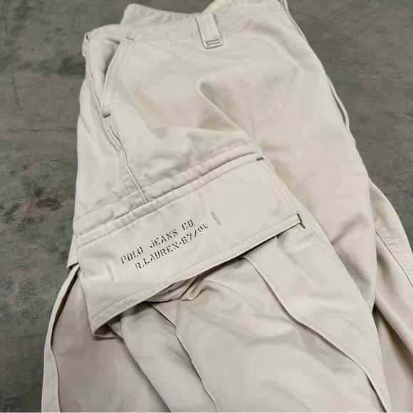 Vintage 90s Polo Jeans Co Ralph Lauren Cargo Pants Size 36x34 - Picture 15 of 15